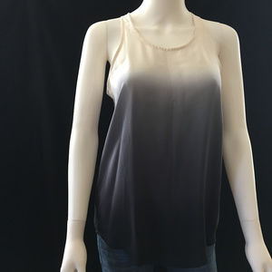 Club Monaco Size s/p100% Silk Ombre Tank Top